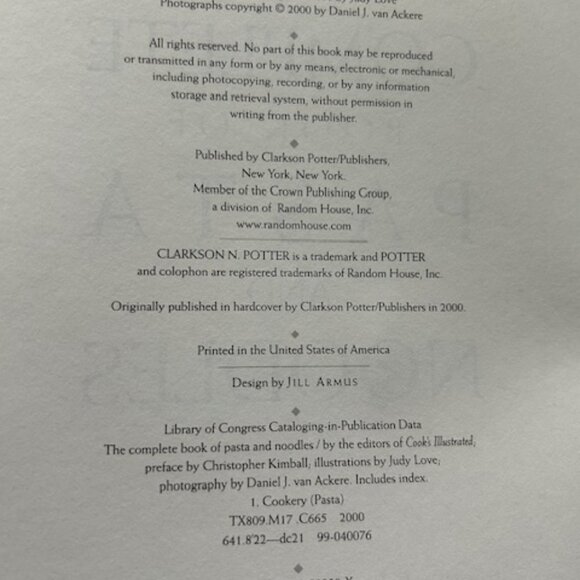 The Complete Book of Pasta and Noodles - Picture 3 of 5